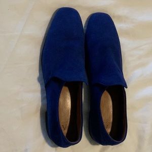 Aquatalia Revy Dress Suede Loafer